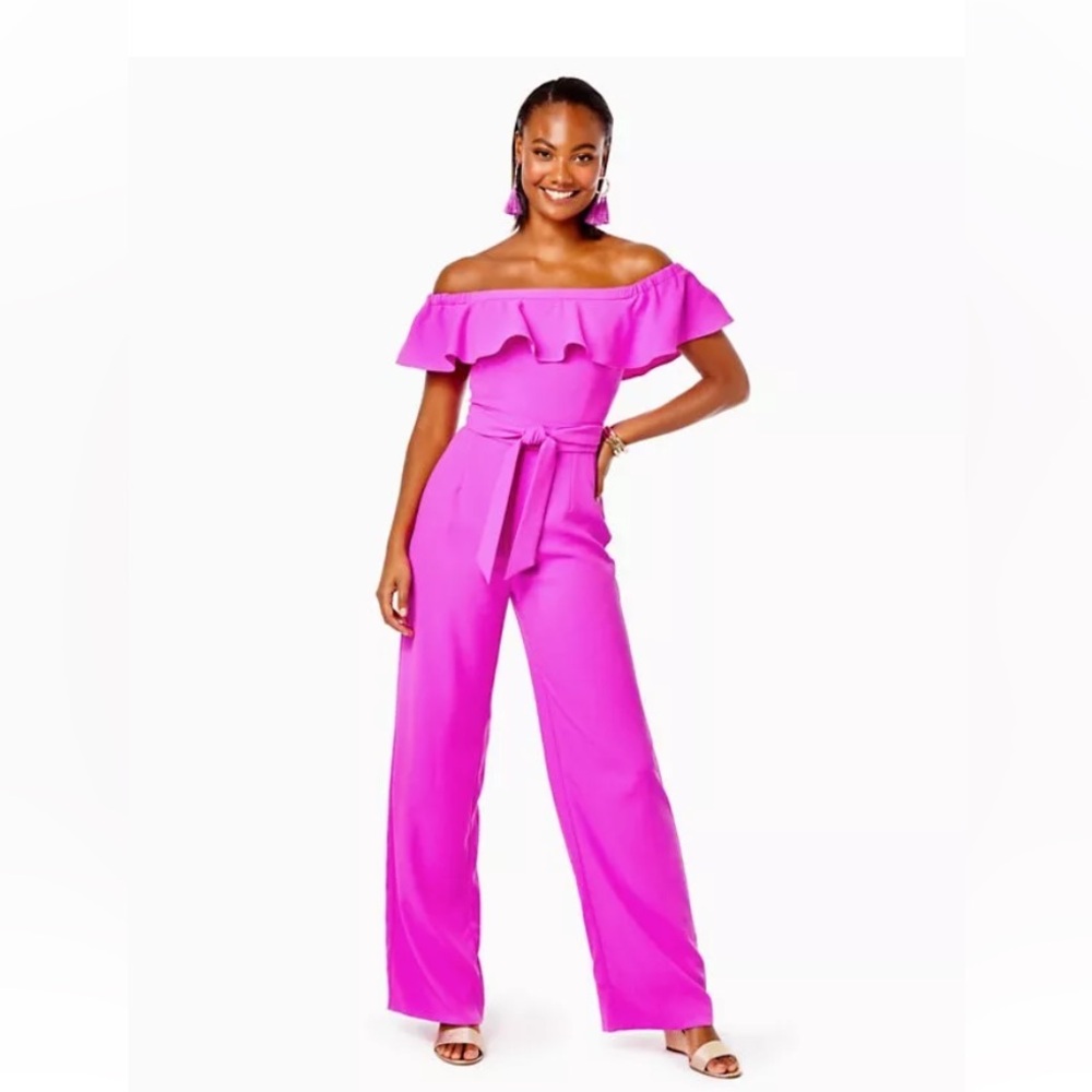 Lilly Pulitzer Jood Jumpsuit NWT Size 12